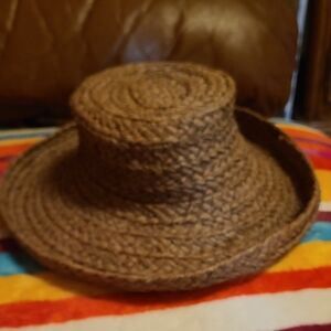 Helen Kaminski Tan Woven Hat